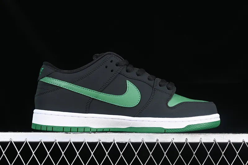 All categories Nk SB Dunk series Nk SB Dunk Low low-top sneakers K version Nk SB Dunk Low black and green Dunk series low-top casual sports skateboard shoes BQ6817-005